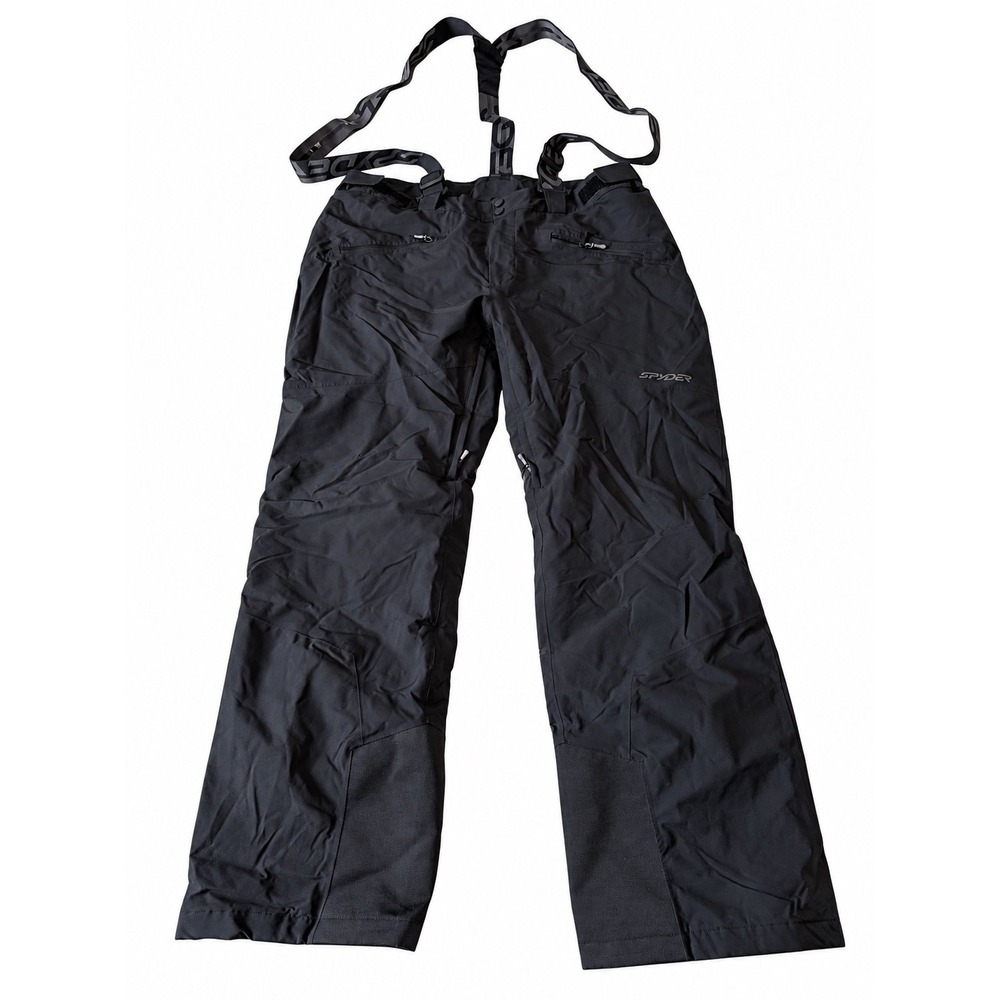Spyder Mens EXO Shield Ski Pants Black Suspenders Snow Bib XL-R RN166073